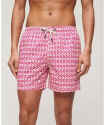 Superdry Бански гащета Superdry Printed 15´´ swimming shorts - Pink (Pink Geo Print)