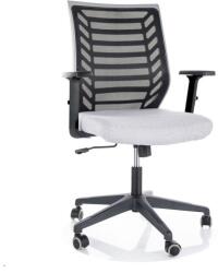 SIGNAL MEBLE Irodai szék Q-320R | szürke/fekete (OBRQ320RCSZ)
