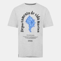 Threadbare Тениска Threadbare Men's TB Greenhill Regular Fit T-Shirt - Ecru Marl