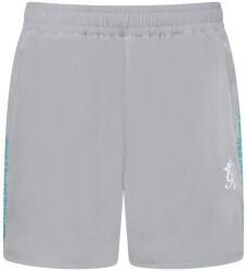 Gym King Къси панталони Gym King Mens Energy Space Dye Performance Gym Shorts - Grey/Ocean Blue