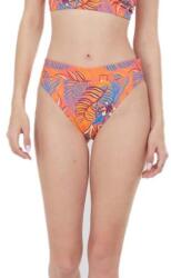 Fundango Sahara Mid Waist Full bikini bottom - Orange (Soft Terra)