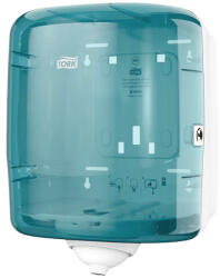 Tork Adagoló laponkénti belsőmag adagolású törlőkhöz műanyag M4 Reflex Tork_473180 türkiz/fehér - delfinbuvar