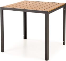 Halmar Kerti asztal FIERRO, négyzet alakú 80×80 cm