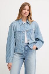 Calvin Klein Jeans farmerdzseki átmeneti, oversize, LV047C782G - kék S