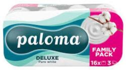 Delta 500 Kft PALOMA toalett papír 16tek. 3rétegű PURE WHITE DELUXE CARE