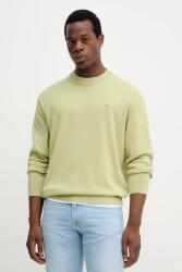 Calvin Klein pamut pulóver könnyű, zöld, LV04RC309G - zöld XL