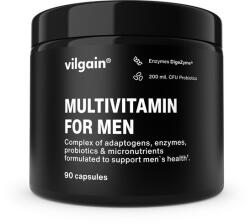 Vilgain Multivitamine pentru bărbați -⁠ multivitamine complexe cu minerale, antioxidanți, adaptogeni și probiotice, special concepute pentru nevoile organismului masculin - vilgain - 99,99 RON