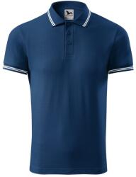 MALFINI Tricou de bărbați polo Urban - Albastru de miezul nopții | L (2198715)