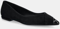 BOSS velúr balerina Gracey - fekete Női 36