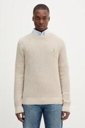 Tommy Hilfiger pamut pulóver - bézs XXL - answear - 28 990 Ft