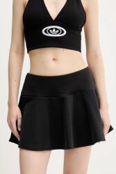 adidas szoknya Coquette fekete, mini, harang alakú, JM1919 - fekete S