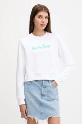 Guess Jeans pamut melegítőfelső - fehér M - answear - 17 790 Ft