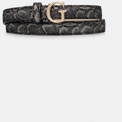Guess bőr öv fekete, női, BW9222 P5220 - fekete S