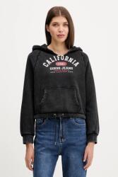 Guess Jeans pamut melegítőfelső - fekete XL - answear - 24 990 Ft