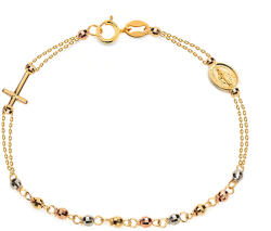 Heratis Forever Női rózsafüzér karkötő kombinált aranyból IZ9011NF