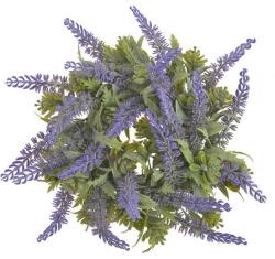  Coronita verdeata+lavanda pentru aranjamente florale (3165)