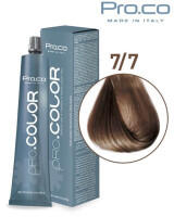 Pro.co Vopsea de par Blond bej 7/7 Pro. co, 100ml