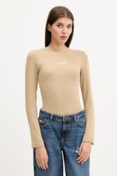 Guess Jeans hosszú ujjú bézs, W5YP38 KA0H1 - bézs XL