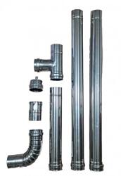 NIKO Kit complet cos fum INOX SP FI 80 cu garnitura NIKO (KSP/80/P1)