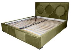 Spectral Mobila Pat tapitat Gold Cerc 180 x 200 M38