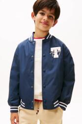 Tommy Hilfiger kifordítható gyerek bomber dzseki - sötétkék 164