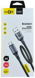 KLGO Кабел за зареждане 100см KLGO S-211, Type-C, FAST CHARGING (3176)