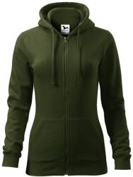 MALFINI Női felső Trendy Zipper - Military | L (4116915)