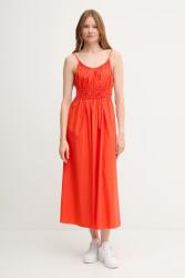 Tommy Hilfiger pamut ruha - narancssárga 42