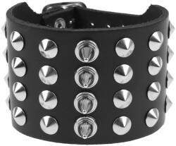 Black & metal Гривна Конуси+ Шипове - bwz-711