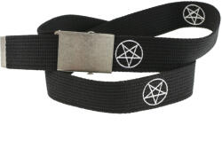 Black & metal Колан Pentagram - PAS-205