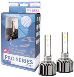 m-tech Set 2 Becuri LED H1 PRO Series, 5200lm, 5700K, 40W, 12V, CANBUS, Racire Activa (LSPRONG1)