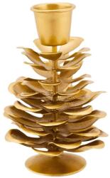 PIP STUDIO Suport pentru lumânări, din metal, Pip Studio, 11 cm, Gold, colecția Others (GDPIP51092115)