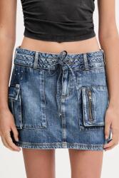 Guess Originals farmer szoknya HARRINGTON mini, ceruza fazonú, W5YD0L D5R01 - kék 25