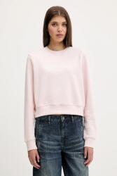 Guess Jeans pamut melegítőfelső - rózsaszín XL - answear - 17 790 Ft