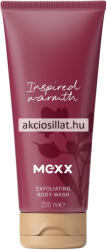 Mexx Inspired Warmth Exfoliating Body Wash hámlasztó tusfürdő 200ml