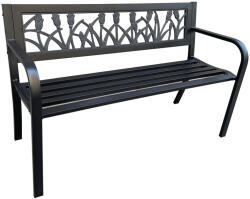 AKORD Lissa fém kerti pad tulipán mintával (AKO-LAWOGRLISSACZAR)