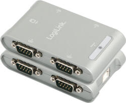 LogiLink USB2.0 - 4 Portos Soros Adapter