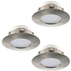 EGLO , 95823 , PINEDA , süllyesztett lámpa , 3000 K , LED , 3X4, 9W , IP20, IP44 (26555-95823)