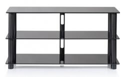 NorStone Epur 3 AV készüléktartó állvány - fekete