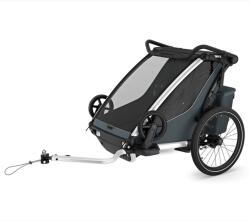 Thule Carucior multisport double Thule Chariot Cross 2, Dark Slate (TA10201035) - autogedal