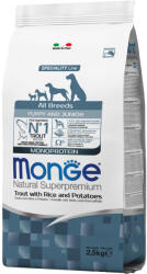 Monge Speciality Line All Breeds Puppy & Junior trout, rice & potato 2,5 kg