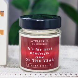 Atelierul cu Lumanari Lumanare parfumata GINGER BISCUIT - atelierul-cu-lumanari - 60,00 RON