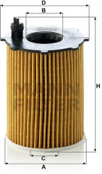 FILTRON Oe667/1 (hu716/2x) Olajszűrő