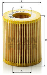 MAHLE Ox386d (hu711/4x) Olajszűrő