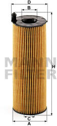 Mann-filter HU831X olajszűrő - olejshop