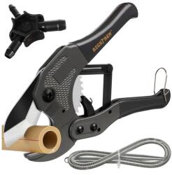 Bigstren 25066 csőmenetvágó készlet 6 fejjel, racsnis karral, kofferben (00025066)