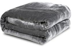 AIO Szürke antiallergén pléd 160×200 cm, vastag 570 g/m2 poliészter (84616)