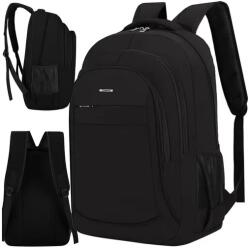 Trizand Fekete, 38 literes oxford 600D hátizsák, ergonomikus pántokkal, 50×32×18 cm (00024540)