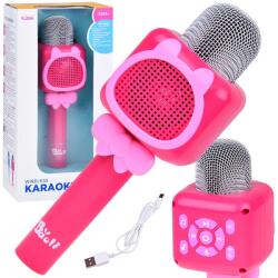 Jokomisiada Gyerek vezeték nélküli karaoke mikrofon Bluetooth-szal, felvétel és hangmódok (21094)