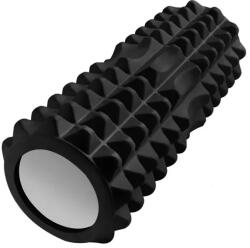 Trizand EVA bordázott masszázs henger fekete 33×12 cm (00023570)